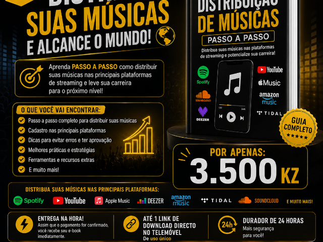 E-book (Curso Completo) Distribuição Musical e Seus Componentes
