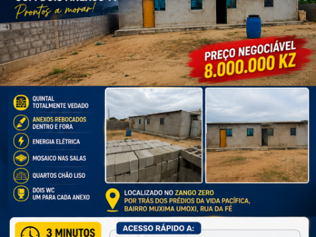 VENDE-SE TERRENO 20/20 COM 2 ANEXOS T1