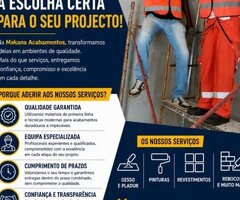 Aplicação de Teto falso, Estuque, Pintura, Ladrilho, Canalização