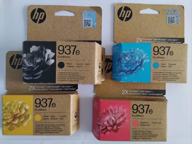 TINTEIROS HP ORIGINAIS – REF. 937 (CONJUNTO COMPLETO)