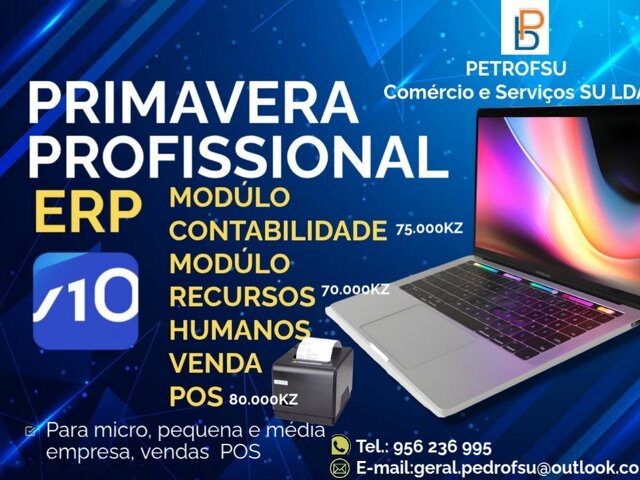 PRIMAVERA PROFISSIONAL ERPv10