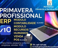 PRIMAVERA PROFISSIONAL ERPv10