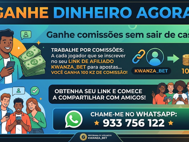 Ganhar Dinheiro em casa por Comissões